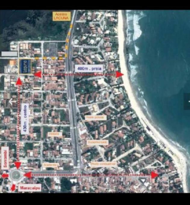شقة Manguezal Flat 20 Pôrto das Galinhas المظهر الخارجي الصورة